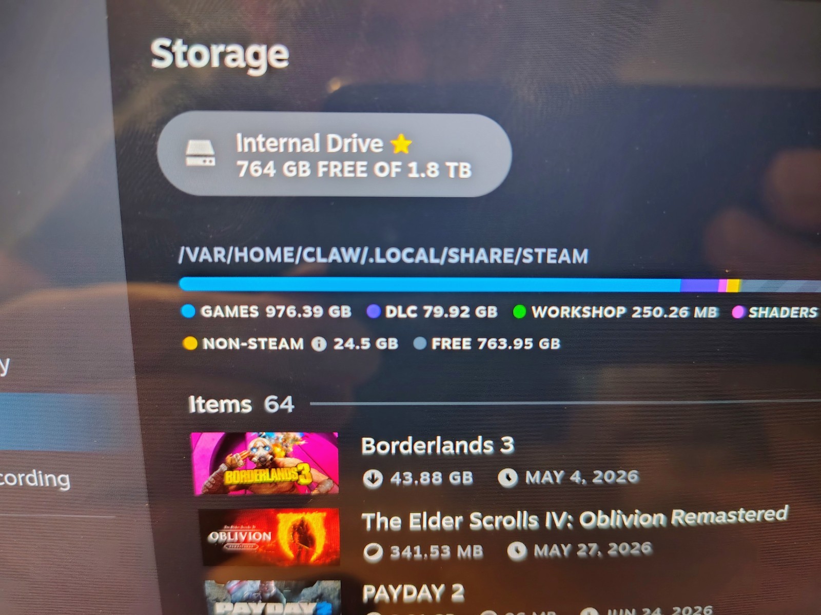 MSI Claw A8 BZ2EM Ryzen Z2 Extreme White 2TB SSD Bazzite OS