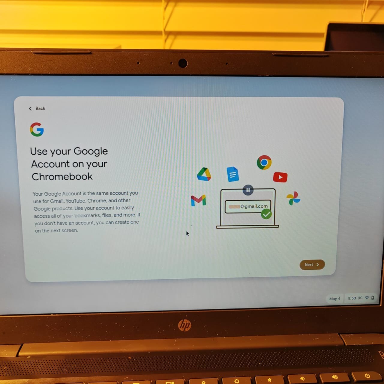 HP Chromebook 14″ Intel Celeron N3350 / 4GB RAM / ChromeOS – Fully Working