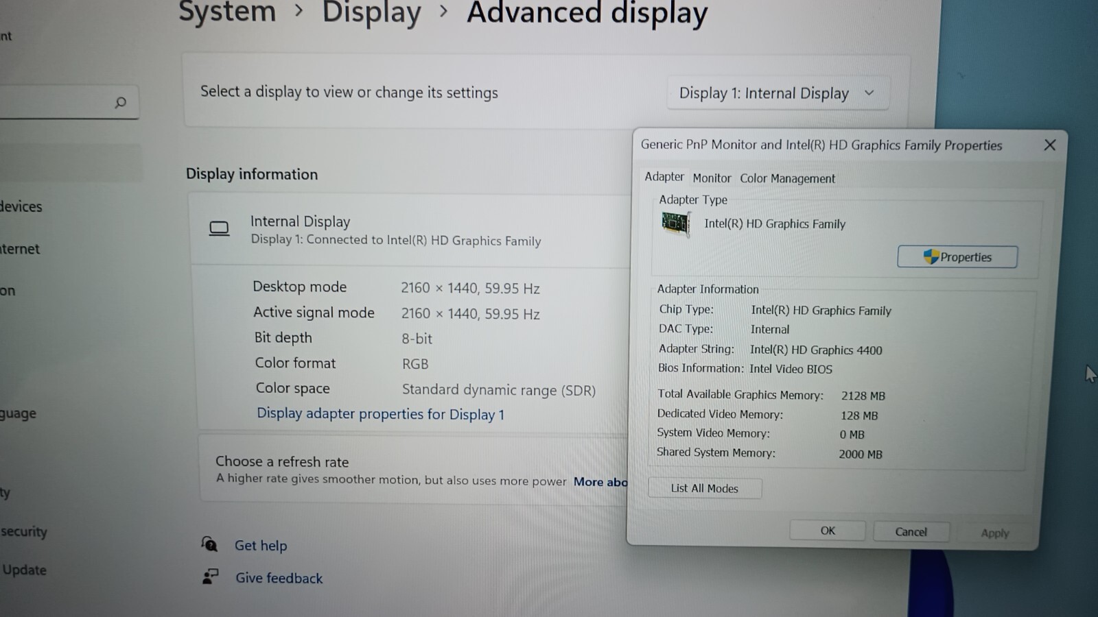 Surface Pro 3 (4301) w/charger.i5-4300U.4GB.128GB SSD.12″2K Touch.W11 Pro.Nice
