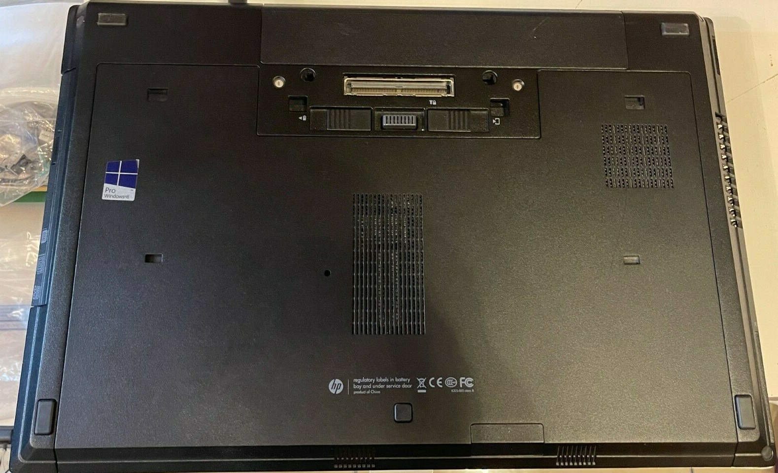 HP ELITEBOOK 8570P, CORE i7-3520M, 256GB SSD, 8GB DDR3, BT, WIN10 (ACTIVATED)