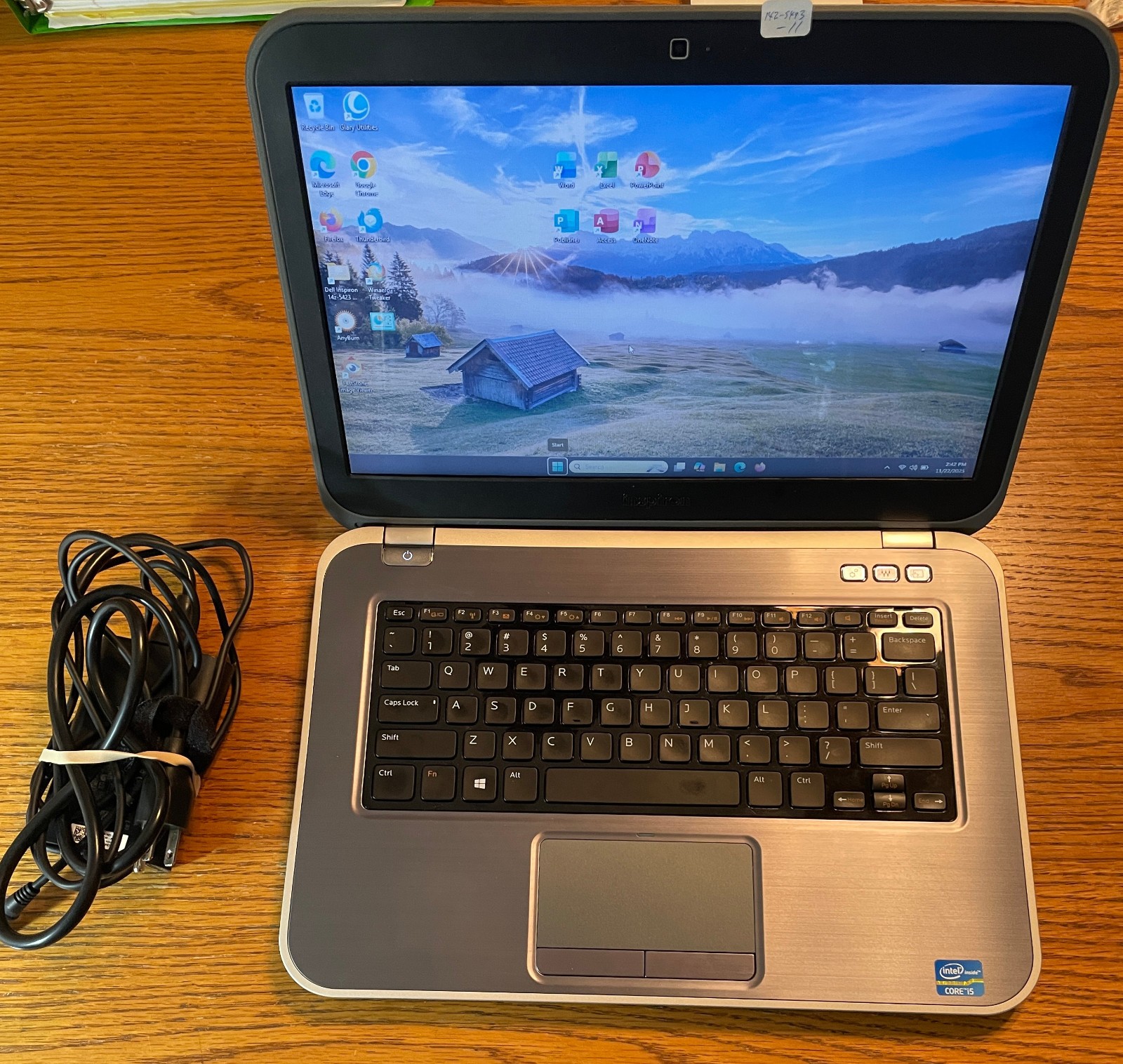DELL INSPIRON 14Z-5423 Laptop 14z-5423 14″ i5 Win11 Pro25H2/Office 2021/extra-11