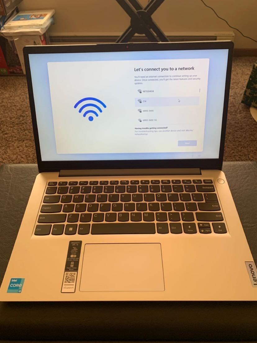 Lenovo IdeaPad 1 14IGL7 Celeron N4020 1.10GHz 4GB RAM 250G SSD FHD 14″