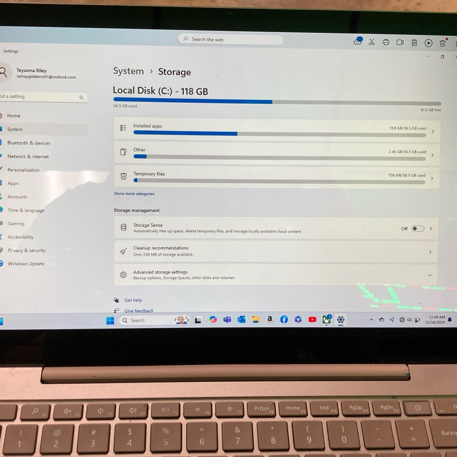 Microsoft Surface Go 2 2013 Core i5-1135G7@2.4GHz 8GB RAM 128GB SSD Win 11 home