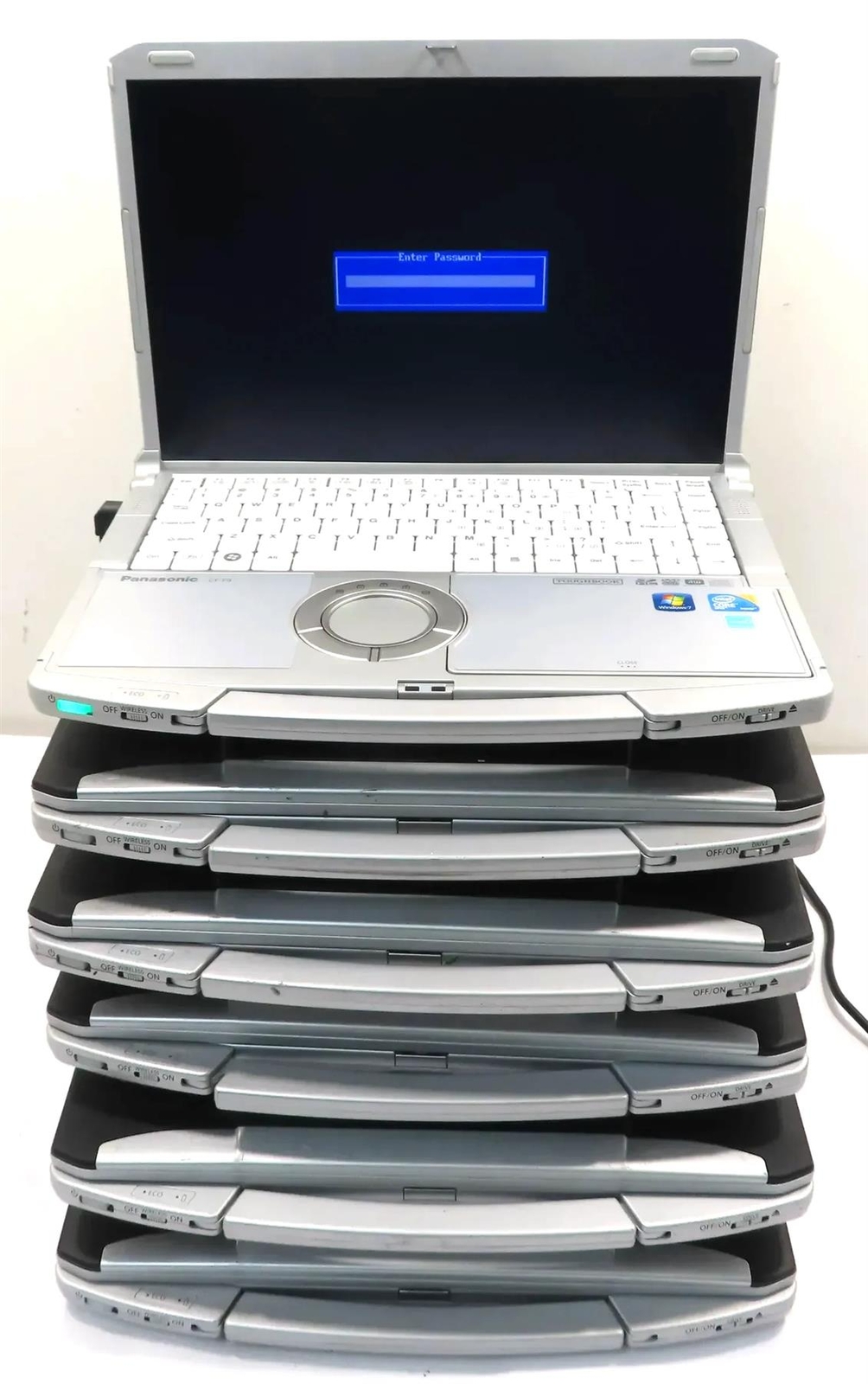 Lot 6 Panasonic Toughbook CF-F9 Core i5 No HDD Tablets