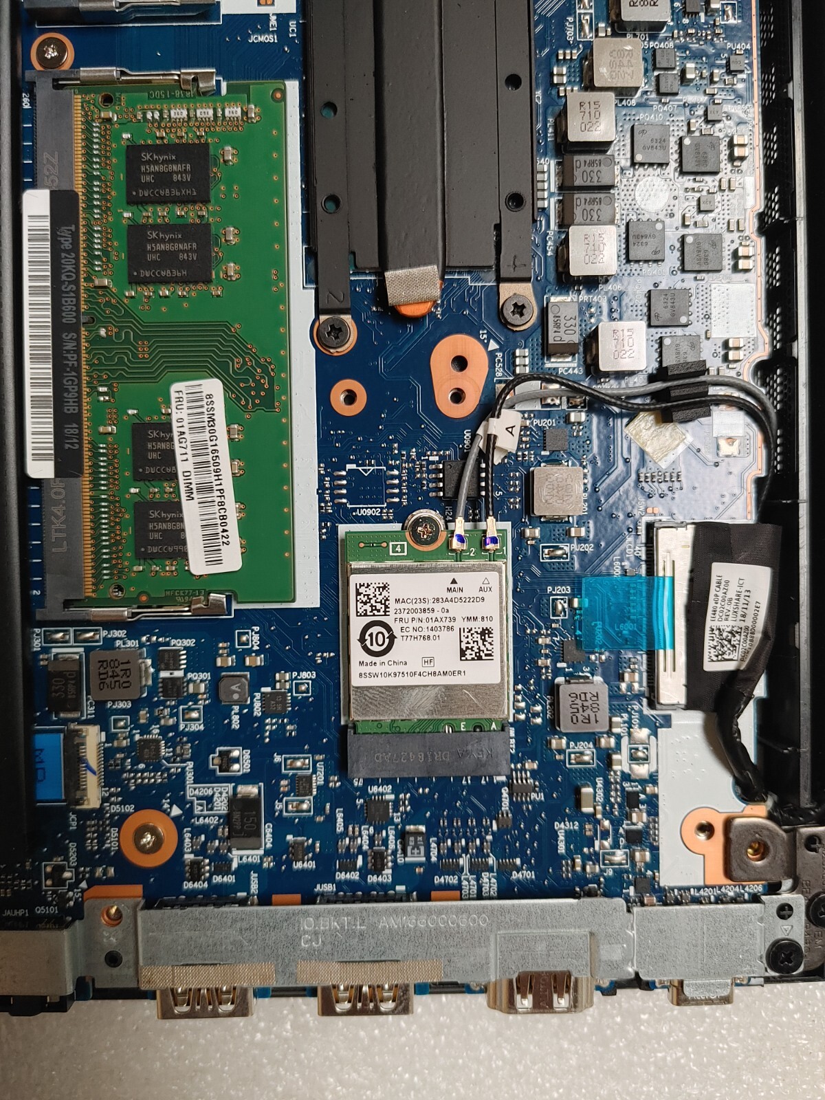 Lenovo ThinkPad E480 Core i5-8250U@ 1.60GHz, 8GB RAM, BIOS Locked, FOR PARTS/ RE