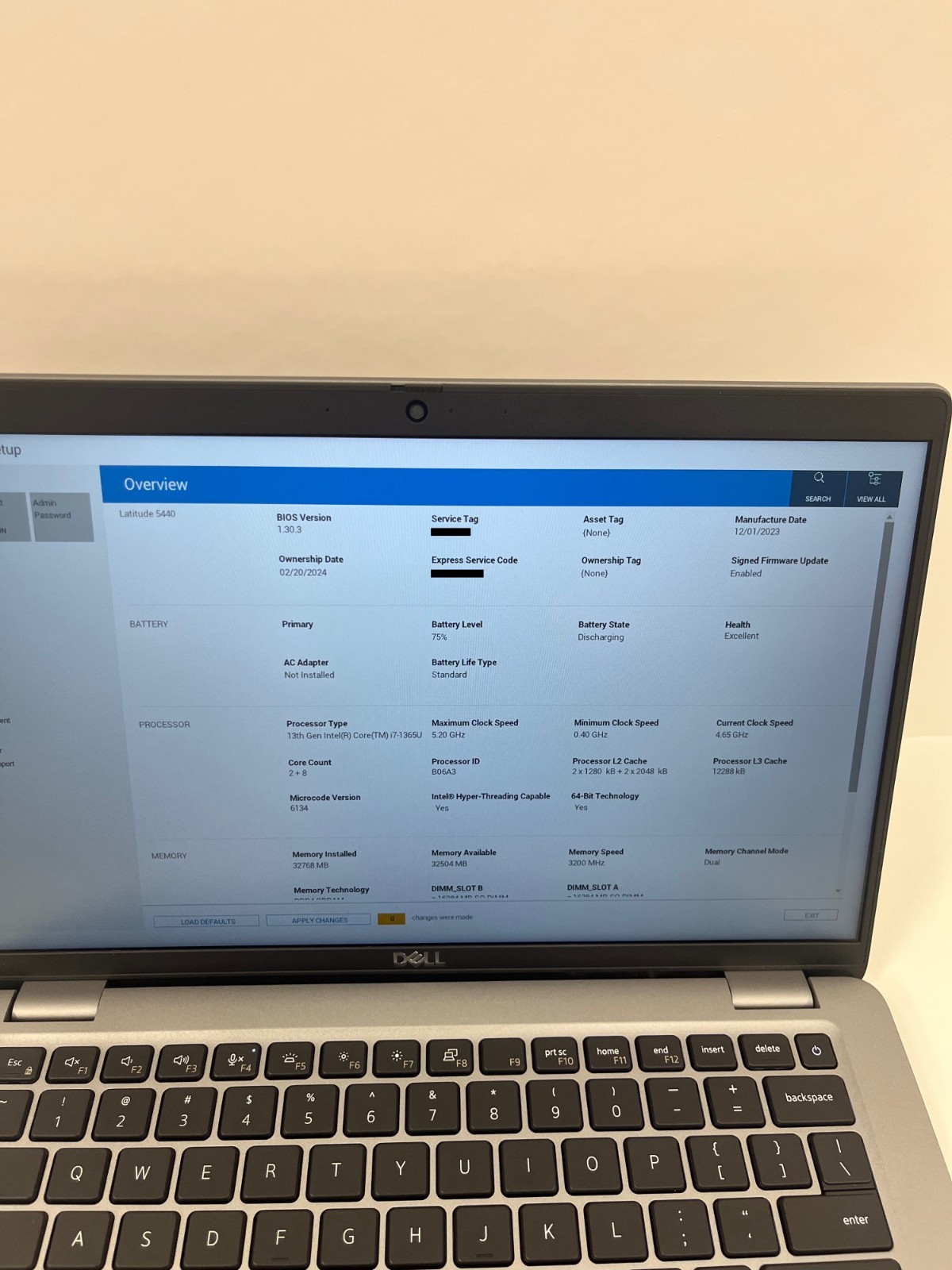 Dell Latitude 5440 14″ 32 GB RAM i7-1365U 512GB SSD 13th Gen Intel Laptop Win 11