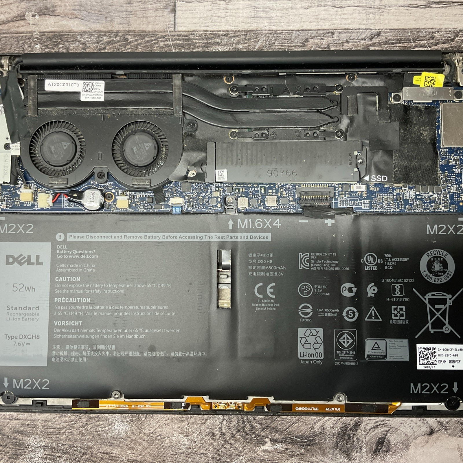 Dell XPS 13 9370 / i5 8th Gen / 16GB / No Power / No SSD / C10