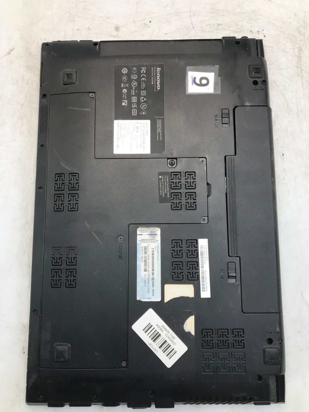Lenovo B560 Intel Core i3-370M 15″ Laptop -BOOTS/BAD DISPLAY-MZ