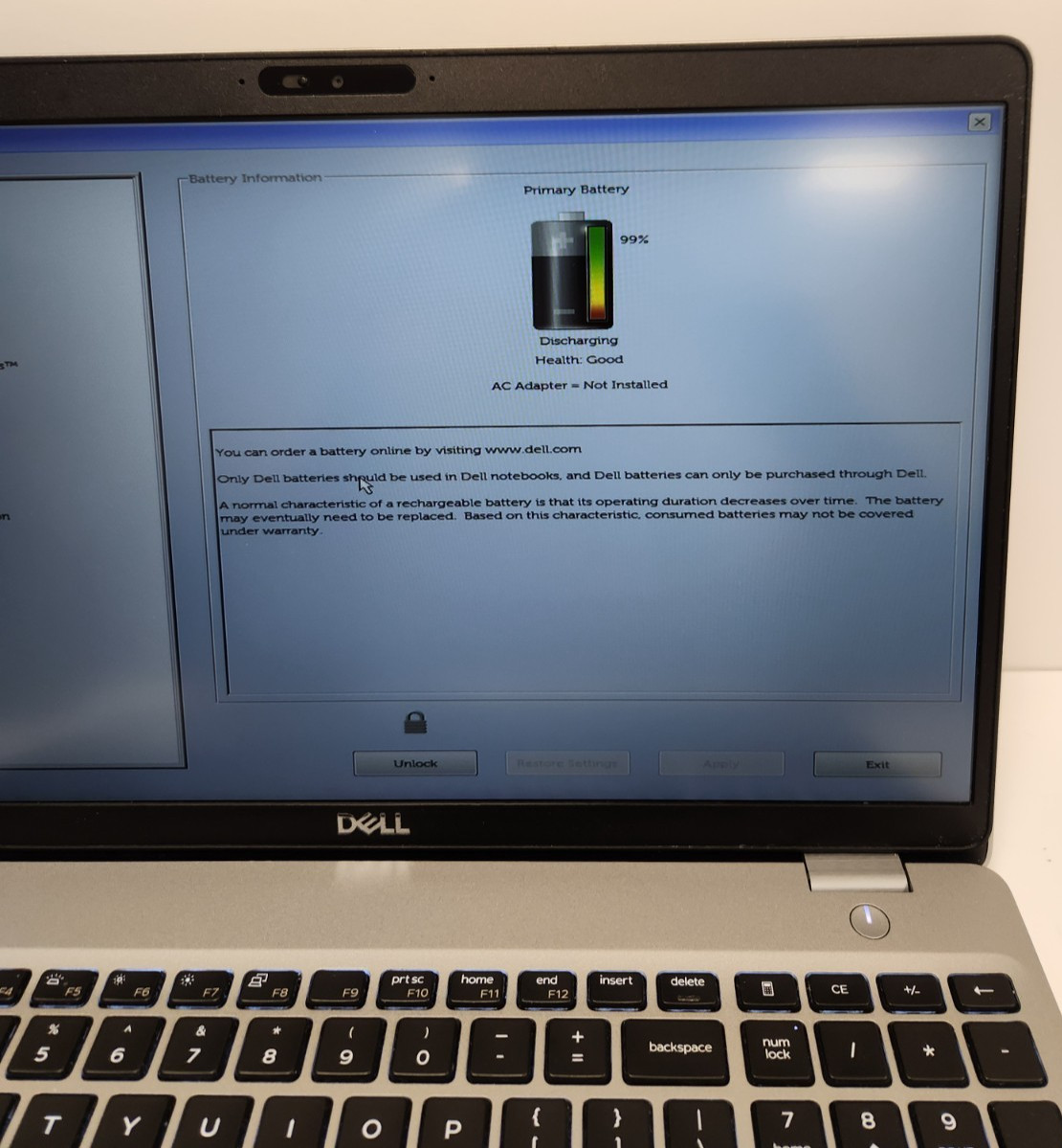 Dell Latitude 5511 Core i5-10400H, 16GB RAM, 256GB SSD, Win11 PRO *READ #0391