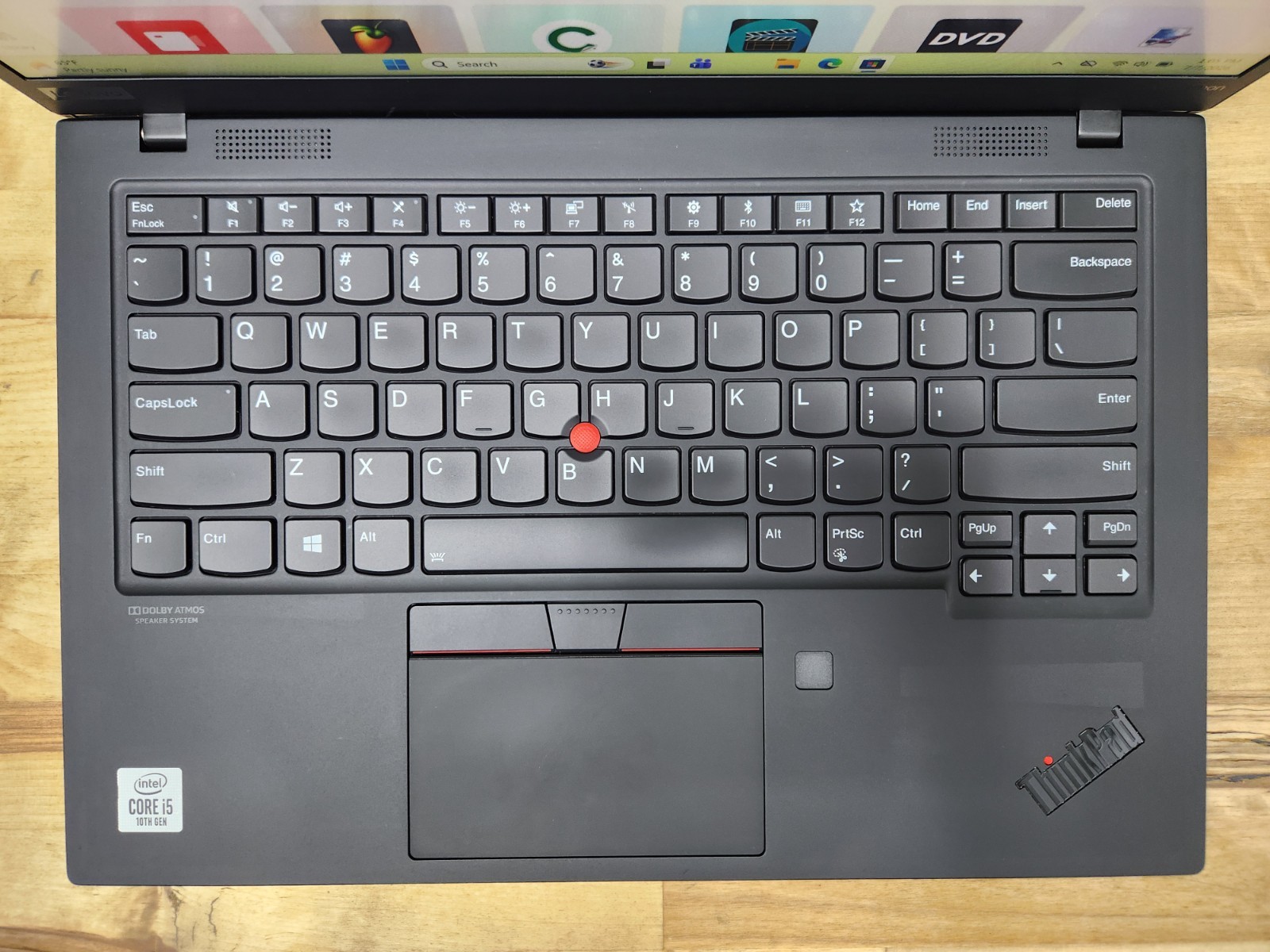 Lenovo ThinkPad X1 Carbon Gen 7 14″ FHD i5-10210U 8GB 256GB SSD Windows 11 Pro ~
