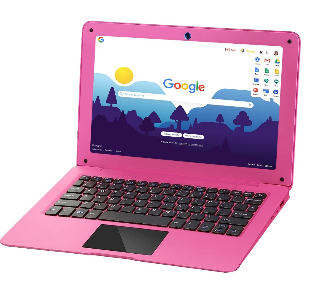 Laptop Computer 10.1” Quad Core Android 12.0 Mini Netbook for Kids and Adults
