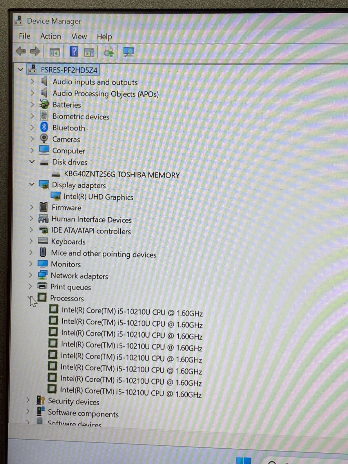 LENOVO THINKPAD E14 14″ FHD i5-10210U 8GB RAM 256GB SSD WINDOWS 11 BATTERY 84%