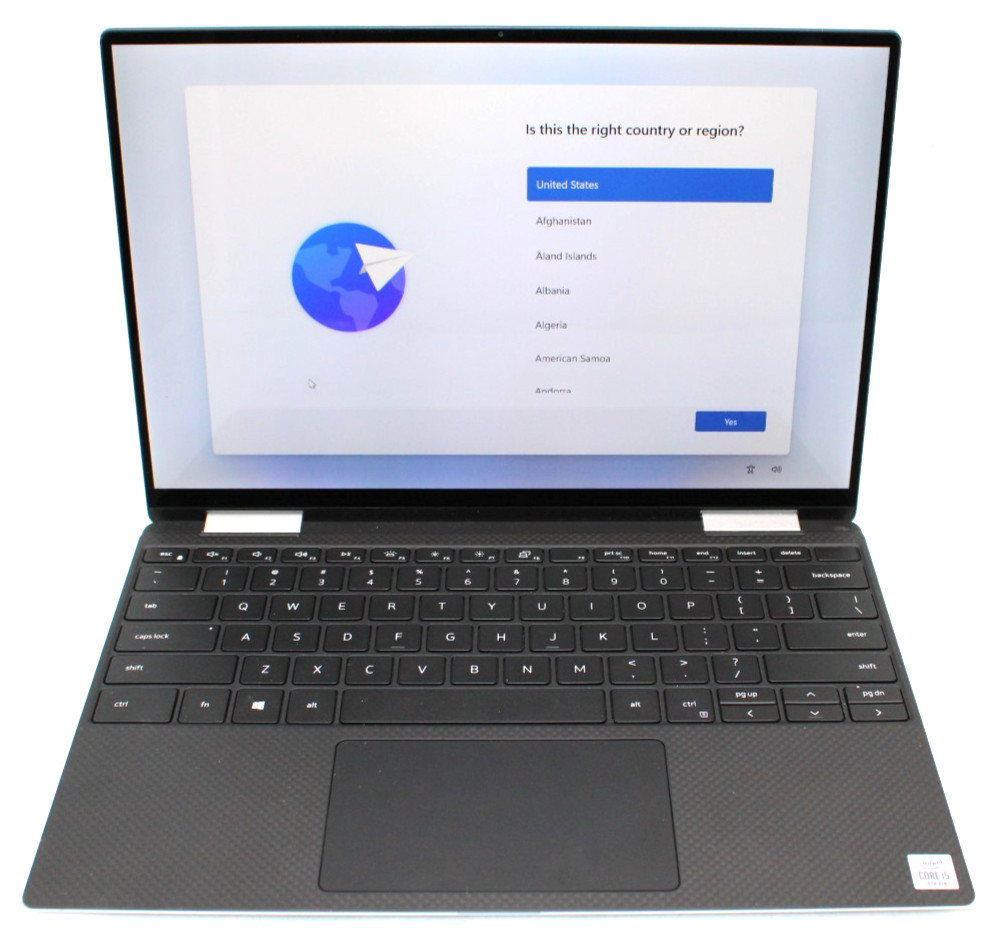Dell XPS 13 7390 2-In-1 Touchscreen Laptop i5-1035G1 @ 1.00GHz 8GB RAM 256GB SSD