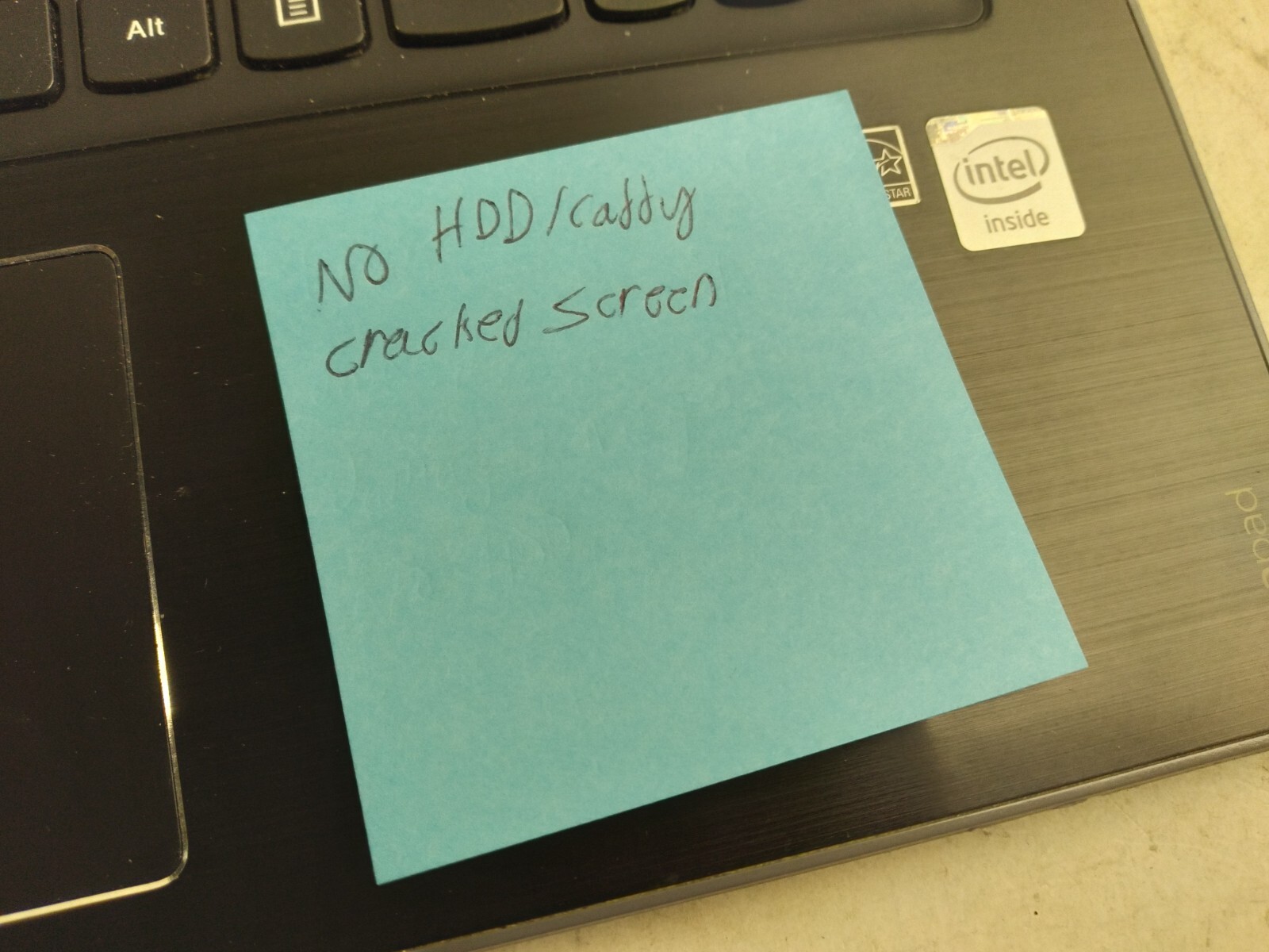 Lenovo IdeaPad FLEX 14 (80C4) w/Celeron 2955U, 4GB RAM, Cracked Screen Laptop