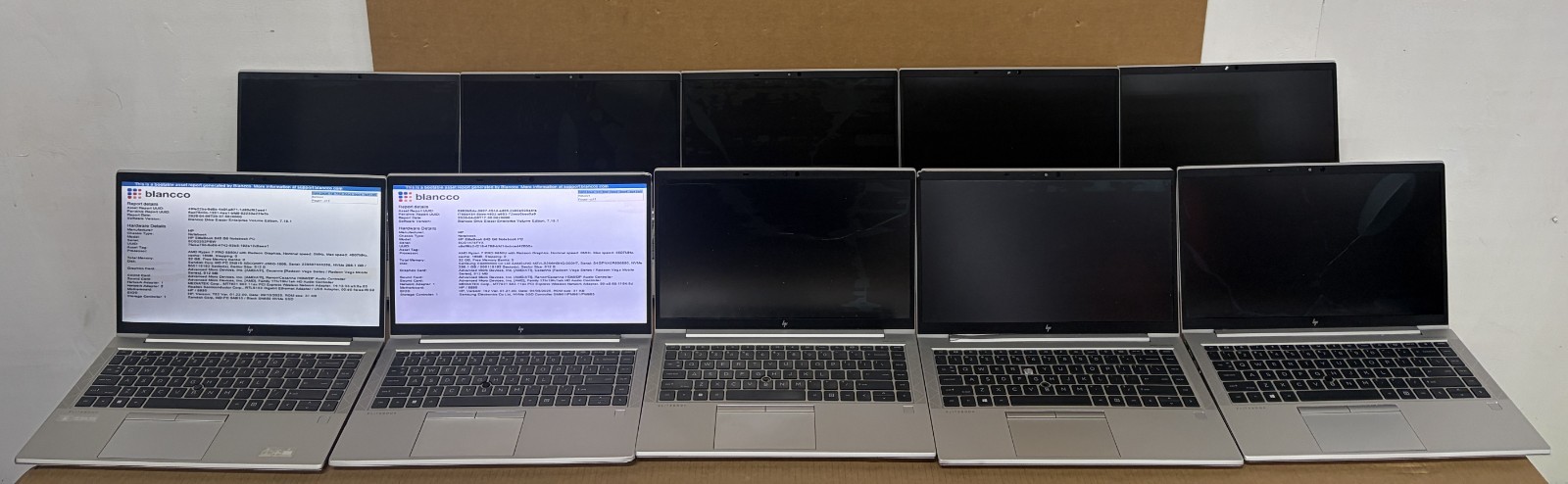 Lot of 10 HP EliteBook 845 G7/G8 | AMD RYZEN | NO RAM/SSD/OS/ADAPT | READ H