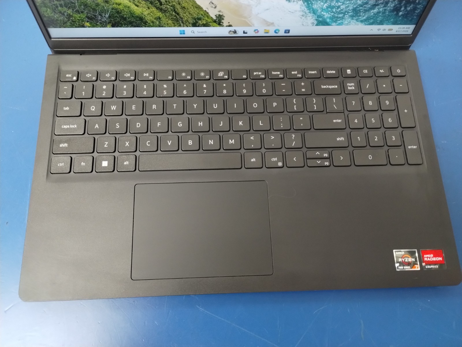 DELL 15 DC15255 G8MK9, AMD Ryzen 7 7730U, 2.00 GHz, 16 GB RAM 512 GB NVMe SSD