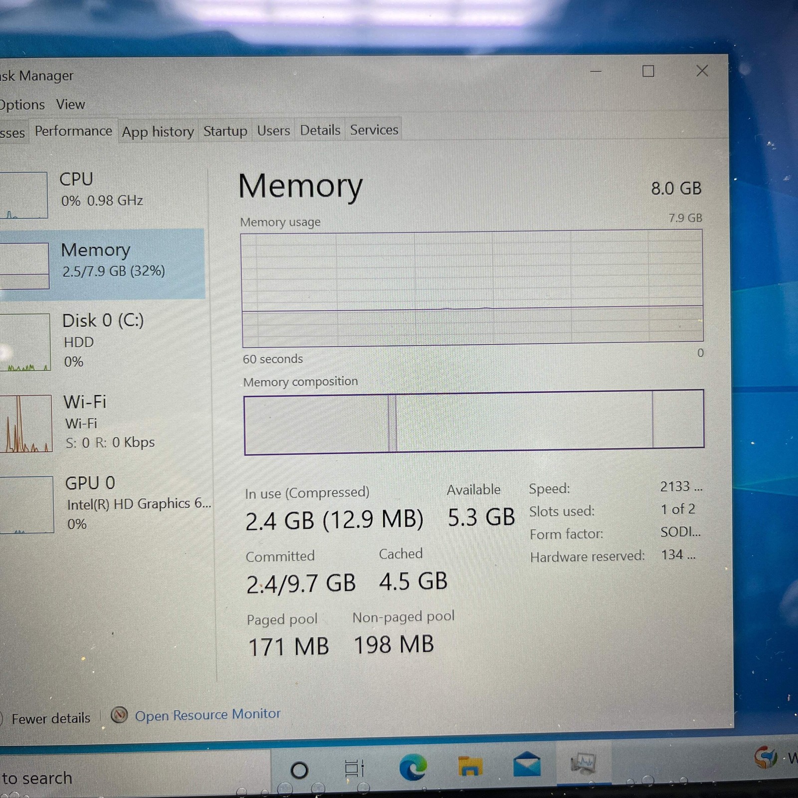 Dell Inspiron 98M8E83 15.6″ i7-7500U 2.7GHz 8GB RAM 1TB HDD