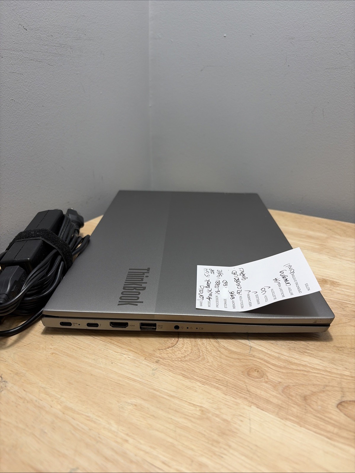 Lenovo ThinkBook 15 G4 IAP Core i5-1235U 1.3GHZ, 8GB, 1TB SSD, WiFi W11 Cord