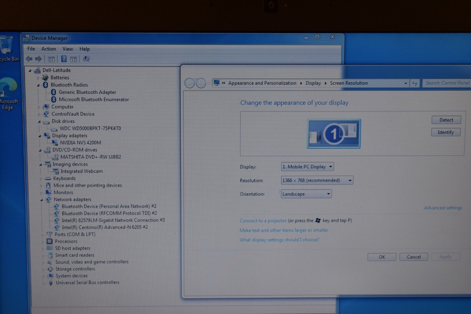 Dell Latitude E6420 Intel Core i5-2520M 4GB RAM 500GB HD Windows 7 32-bit Webcam