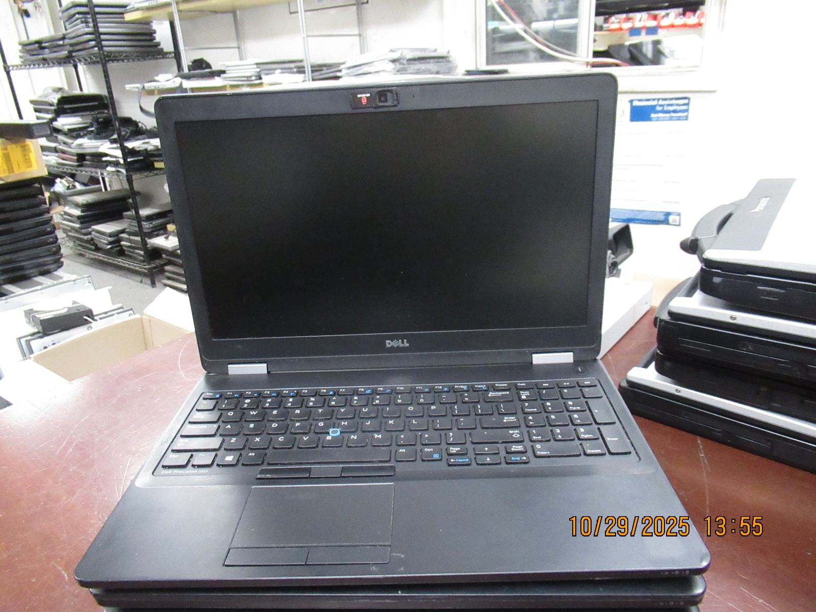 Lot of 4 Dell Precision 3510 i5 6th Gen. 2.30GHz 16GB Laptop [NO HDD/BATTERY/AC]