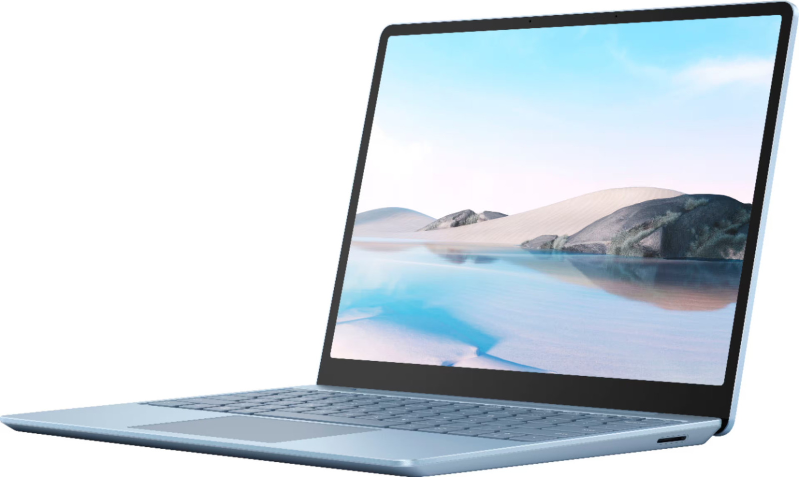 Microsoft – Geek Squad Certified Refurbished Surface Laptop Go 12.4″ Touch-Sc…