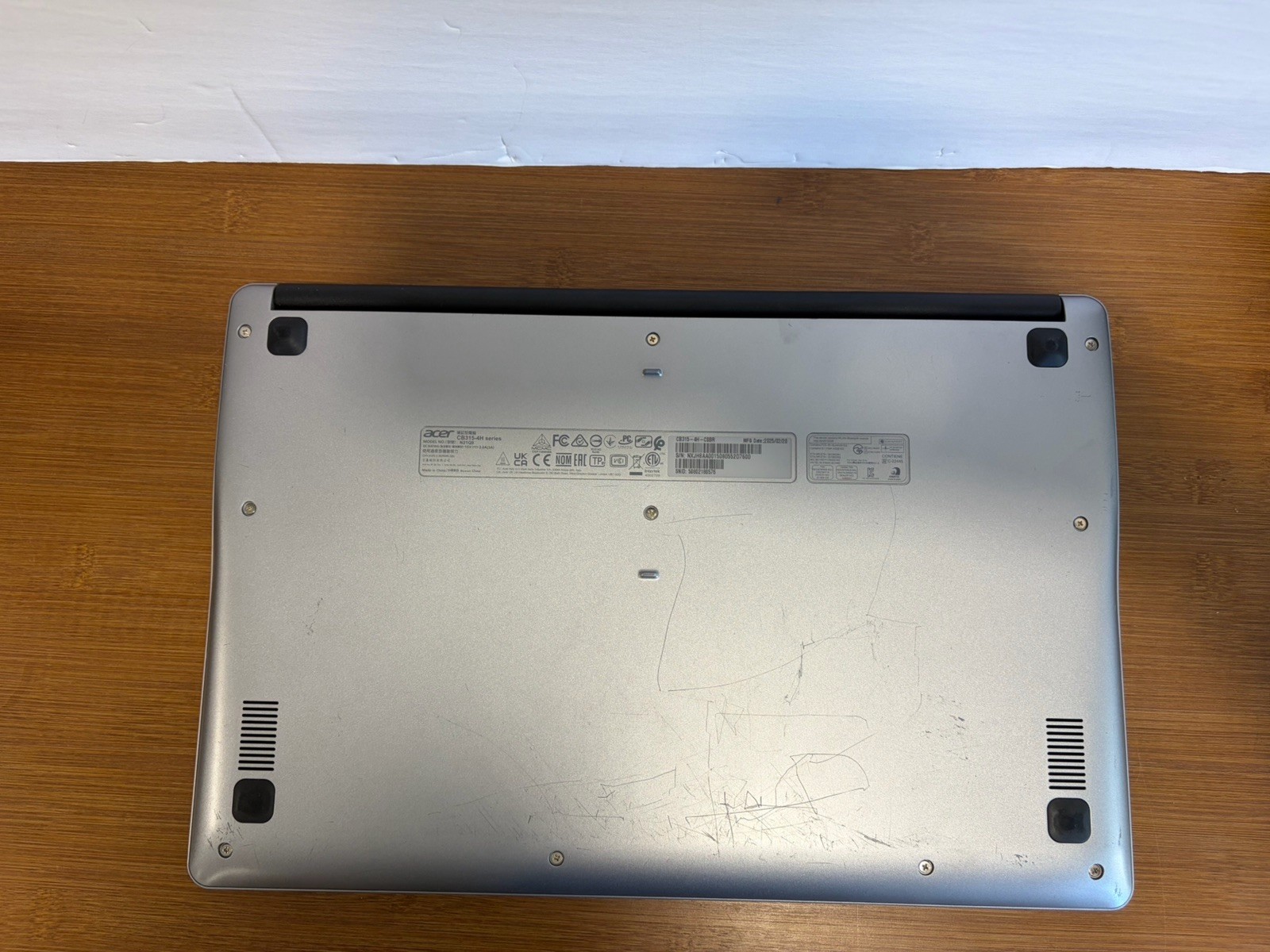 Acer Chromebook 315 CB315-4H 15.6″ Celeron N4500 1.1GHz 4GB RAM W/ Charger