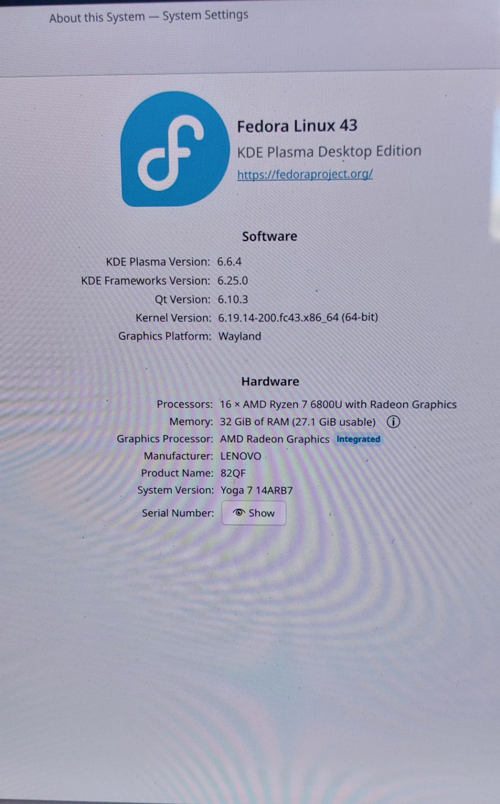 Lenovo Yoga 7 14 inch 2-in-1 Laptop/Tablet Computer
