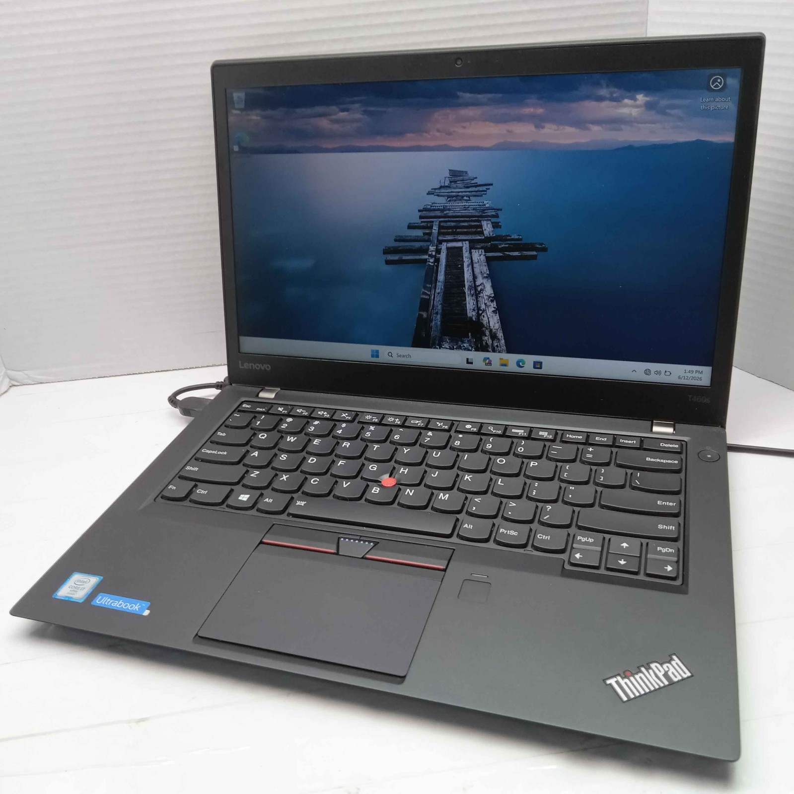 Lenovo ThinkPad T460s 14″ Windows 11 Laptop i7-6600U 12GB RAM 256GB SSD READ ^