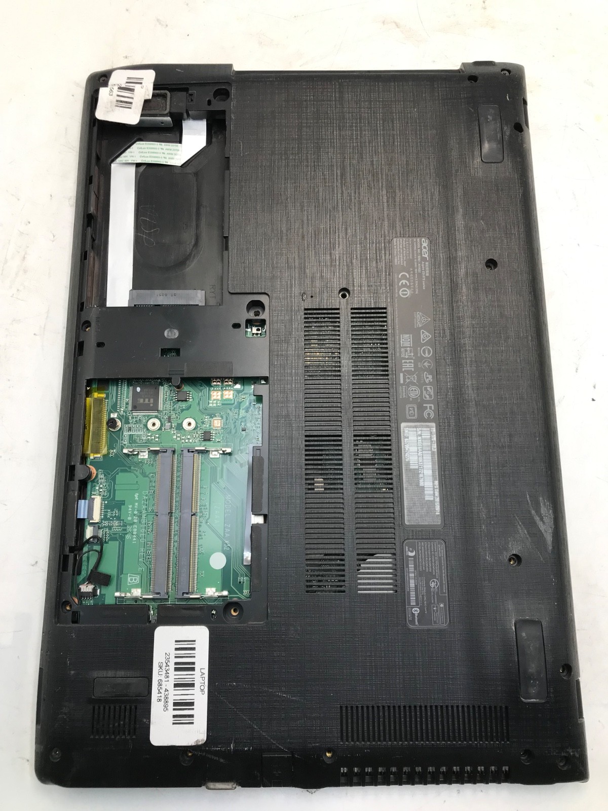 Acer Aspire E15 Intel Core i7-6500U 15″ Laptop-NO POWER/PARTS ONLY- MZ