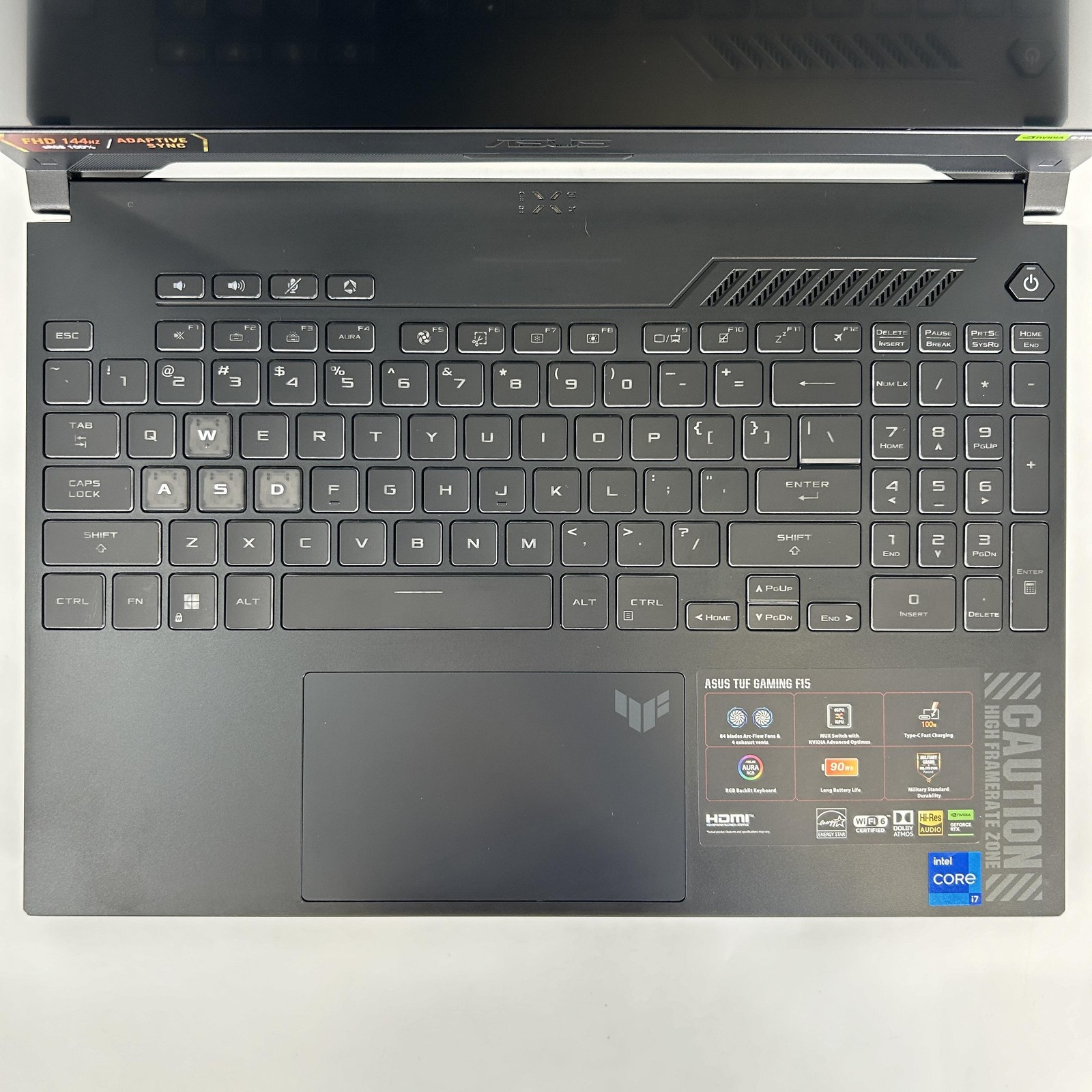Asus TUF F15 15 144Hz FHD 2.4 GHz i7-13620H 16GB 1TB SSD NVIDIA RTX 4070