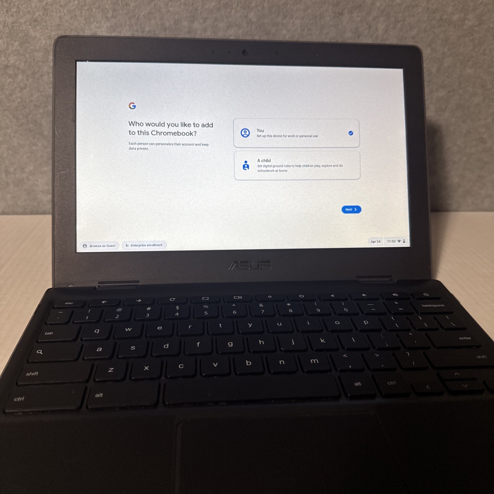 ASUS Chromebook C204EE 11.6″ School Homework