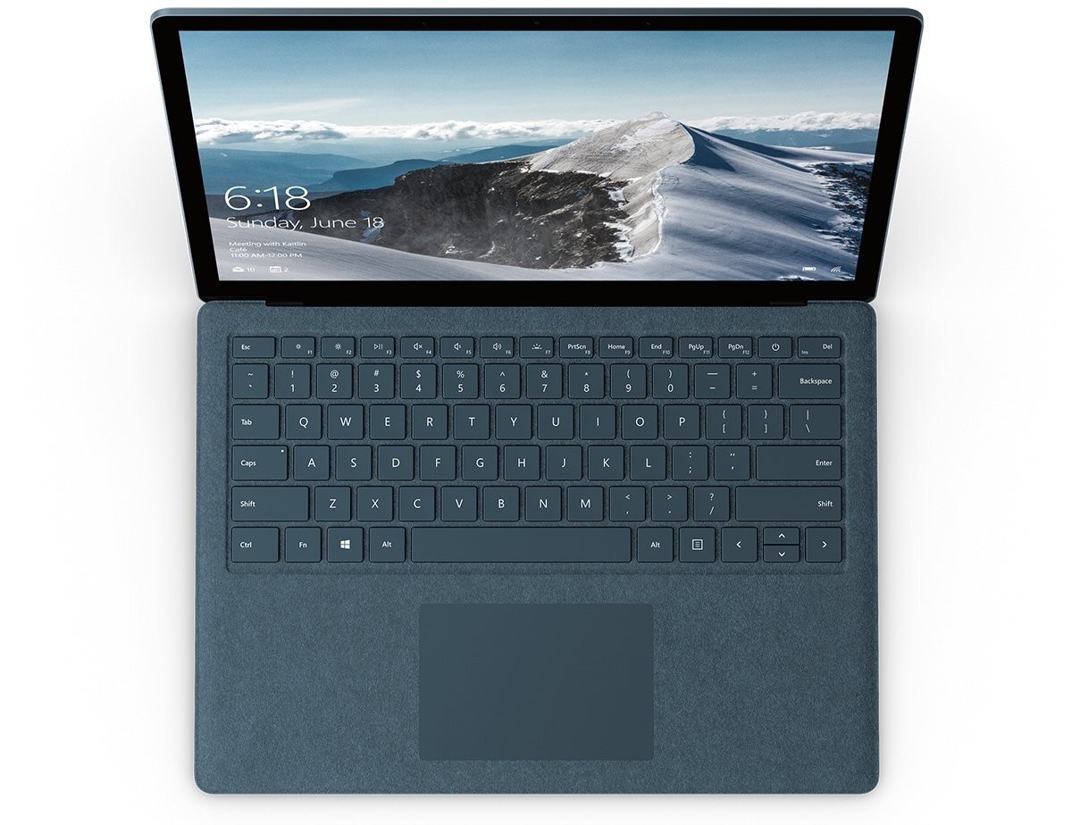 Microsoft Surface Laptop 13.5″ Intel Core i5-7200U 8GB 238GB SSD Blue w/ Charger