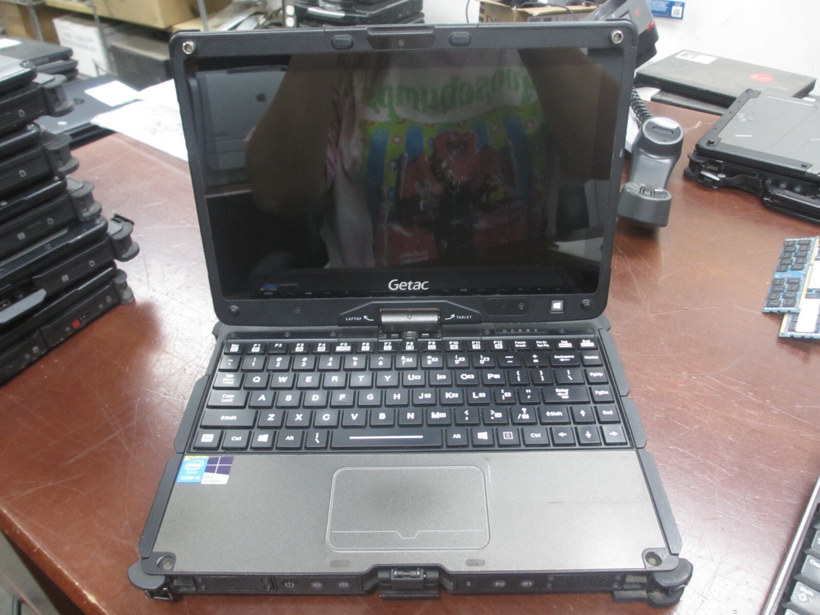 Getac V110 G2 i5 5200U 2.20GHZ 4GB Web-Cam Laptop [NO HDD/CADDY/OS/AC/Pen]