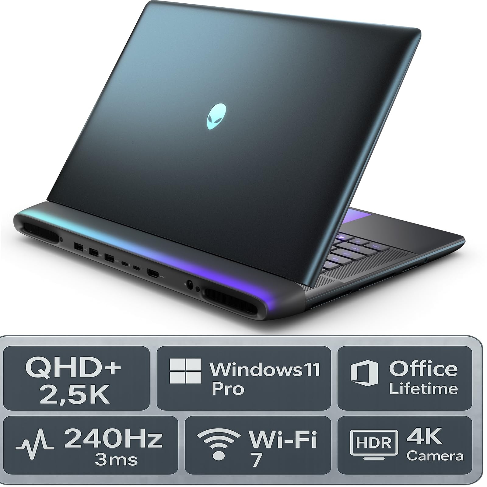 Alienware 16 Area-51 Gaming Laptop PC – Ultra 9 275HX (24-Core – Up to 5.4GHz)