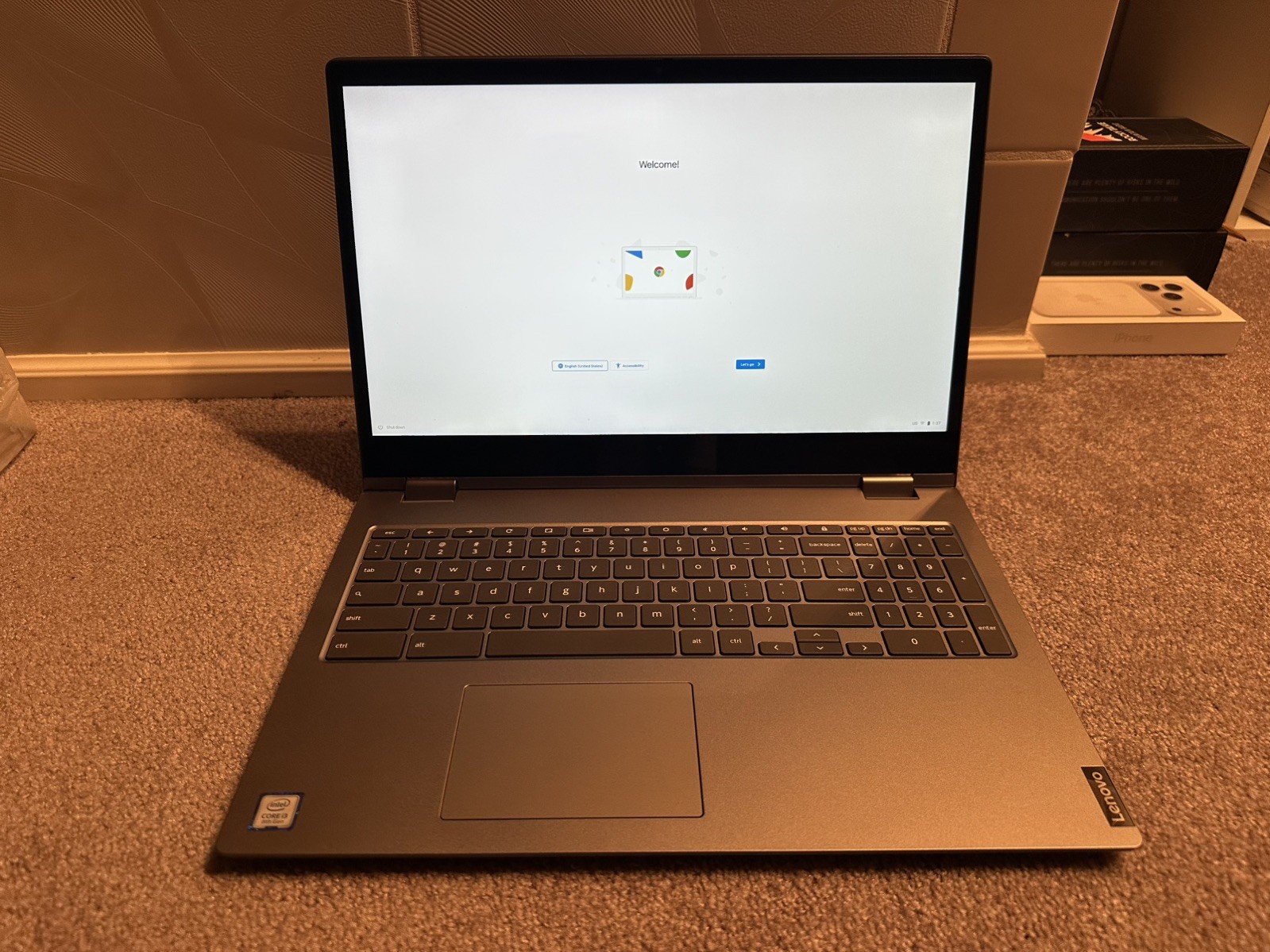 Lenovo Chromebook C340-15.6 2-in-1 Touch i3-8130U 4GB RAM 64GB eMMc Chrome OS