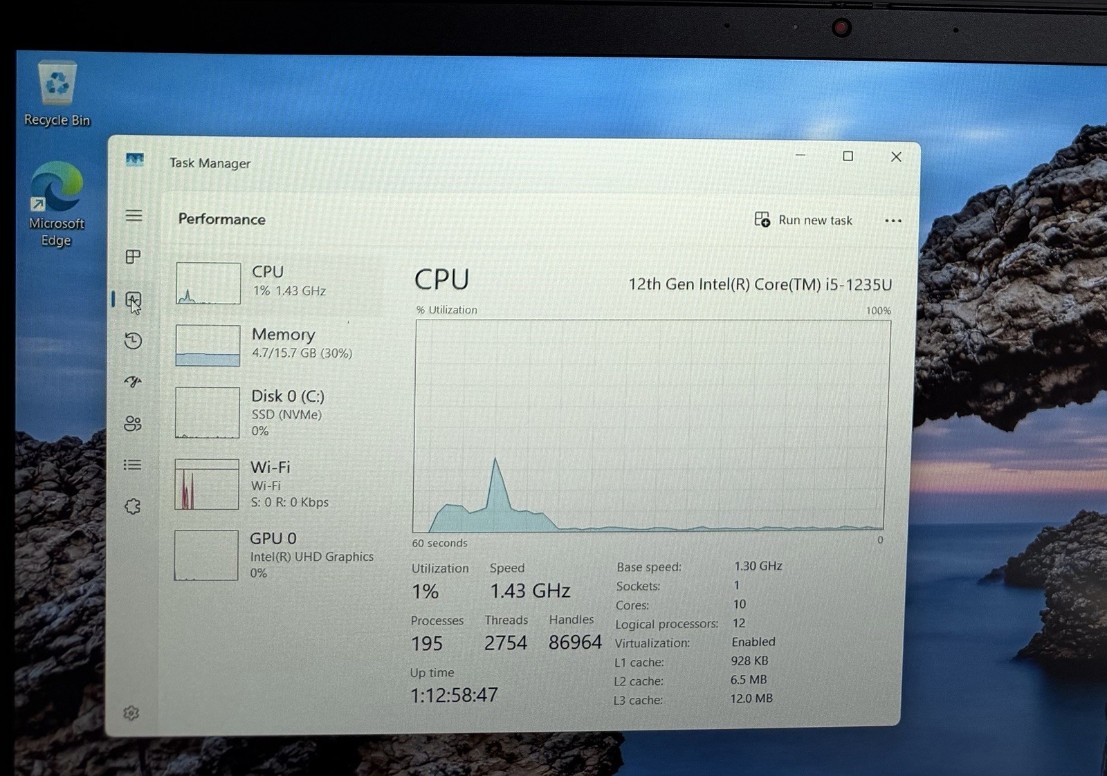 Lenovo ThinkPad T16 Gen 1 Core i5-1235U 16GB 512GB SSD FHD+ Win11Pro Excellent