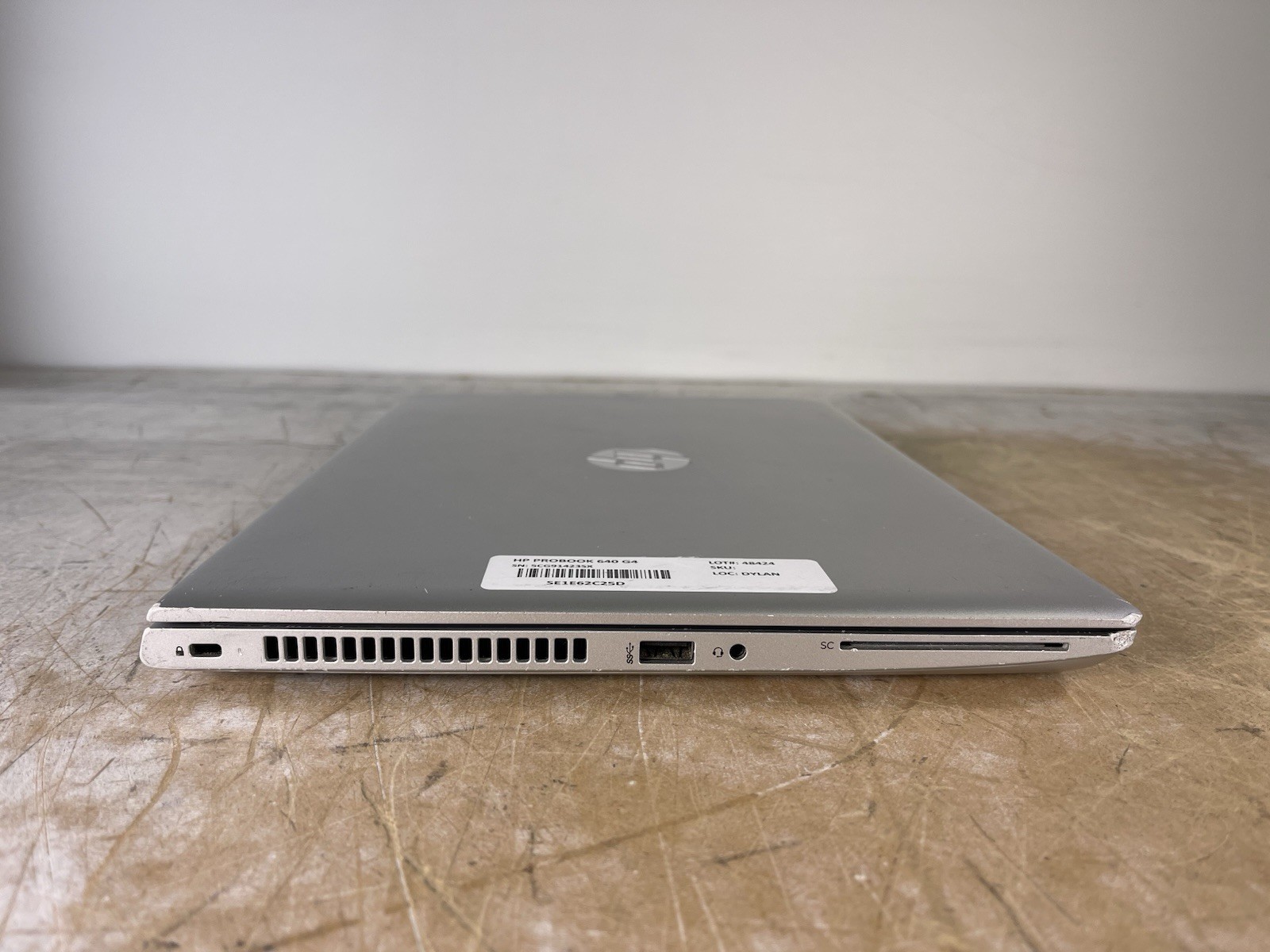 HP PROBOOK 640 G4 i5-8350U @ 1.70GHz, 8GB RAM, NO HDD/OS
