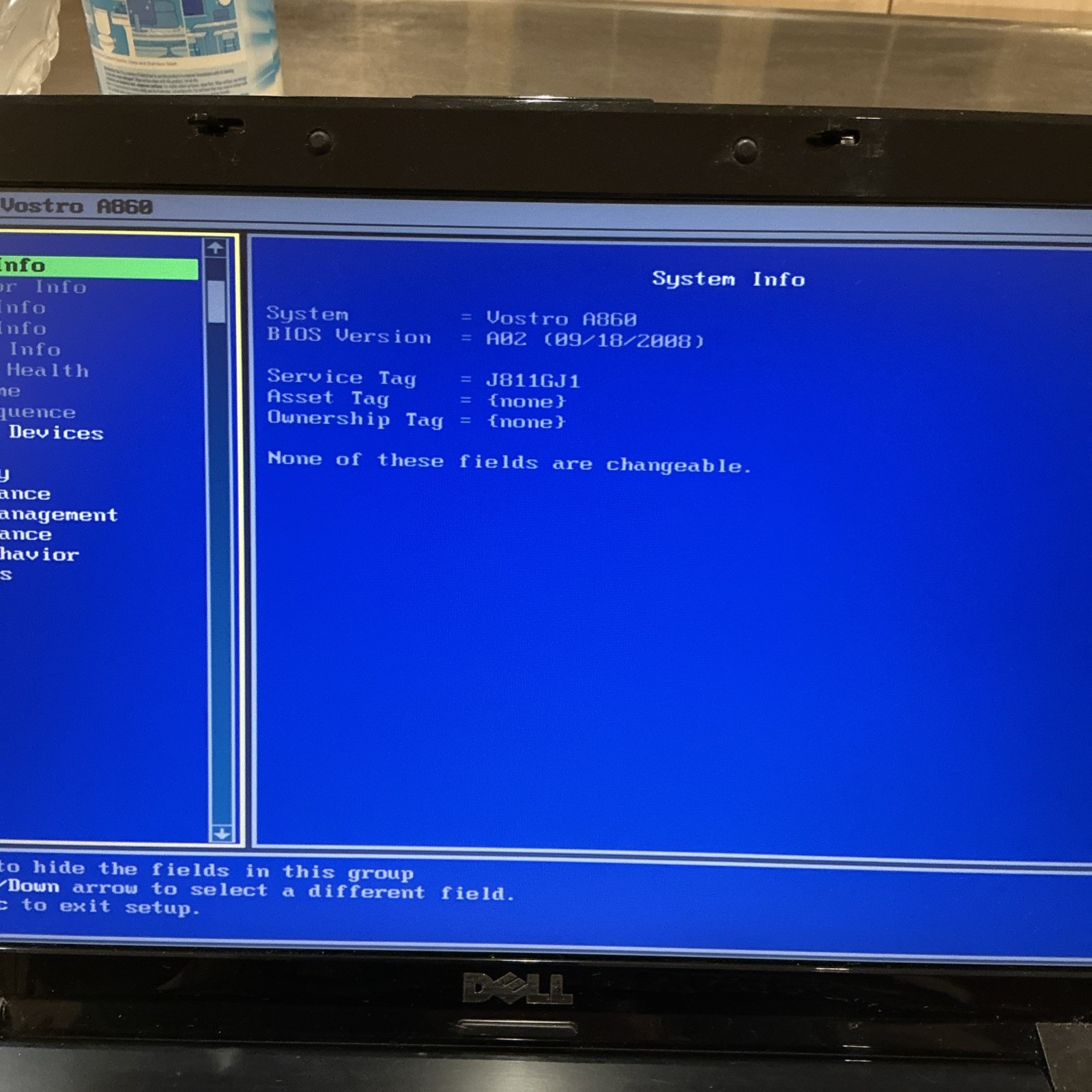 Dell Vostro A860 Laptop Intel Core 2 Duo 1.6Ghz 4GB RAM 160 HDD AC Adapter