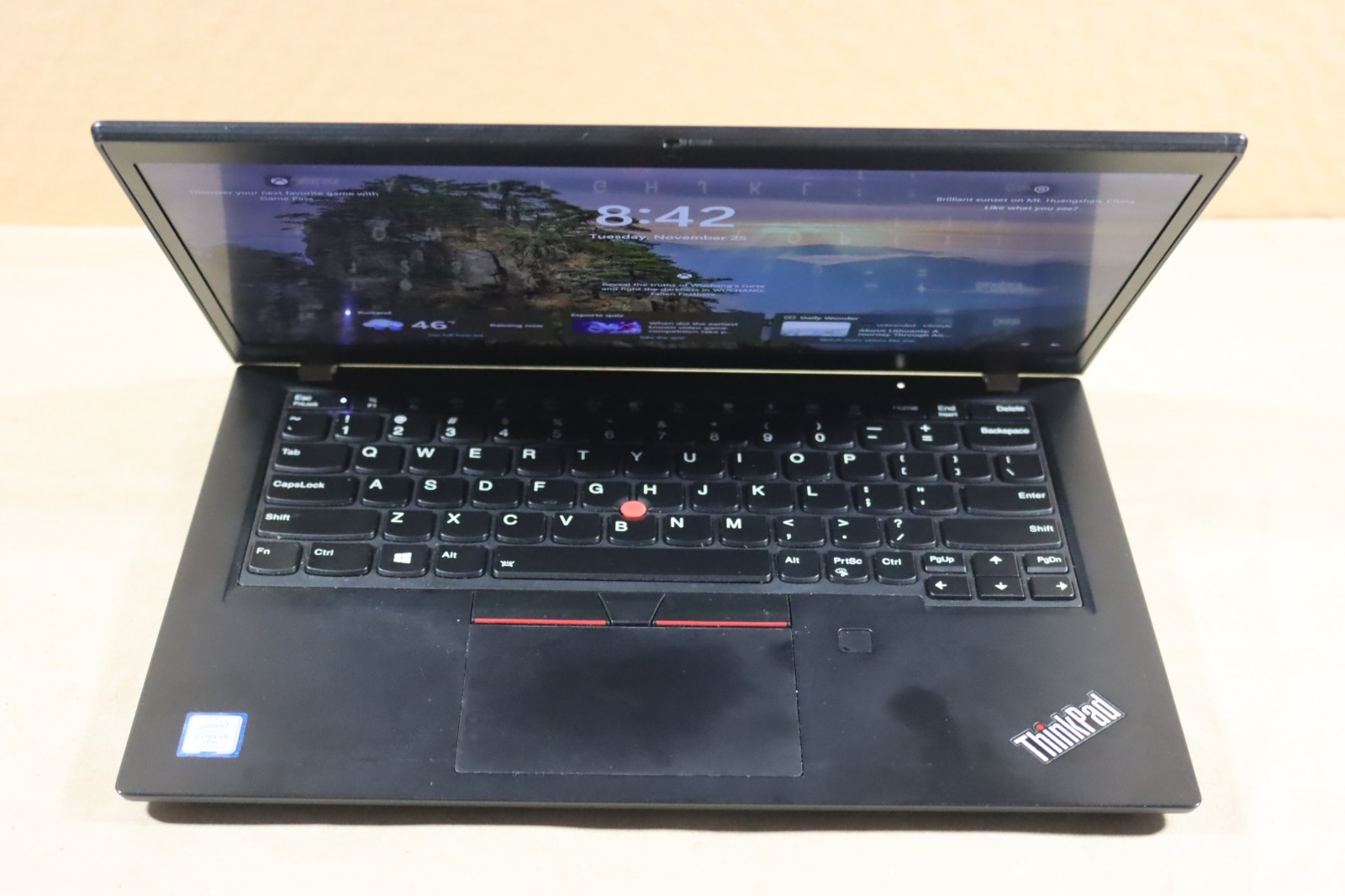 Lenovo ThinkPad X390 13.3″(256 GB SSD, Intel Core i5-8265U, 1.6GHz, 8GB RAM)…