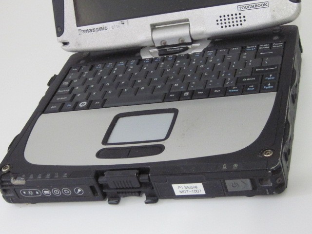 Panasonic Toughbook CF19 Needs Stylus No Hard Drive Doesn’t Work for parts only