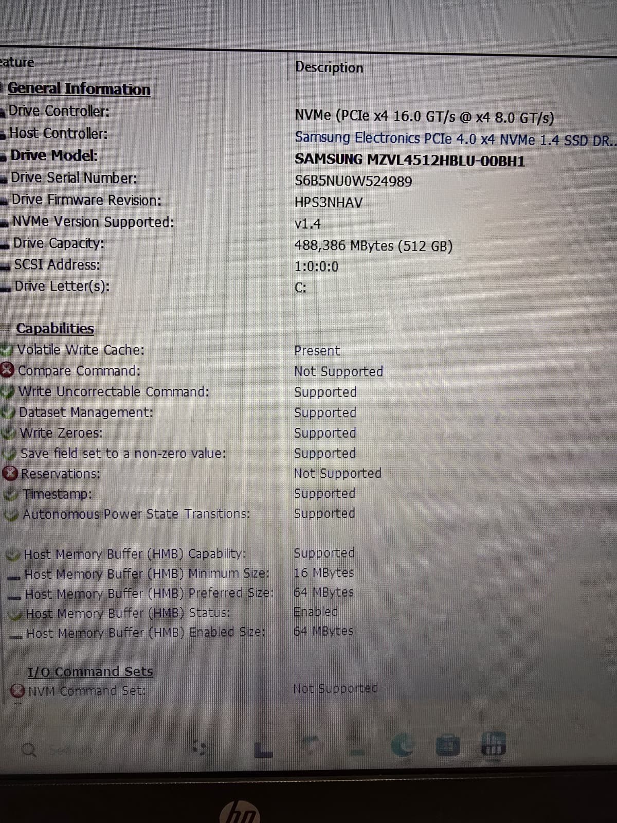 15″ HP laptop 15-dw4 | i5 12th Gen 16GB RAM 512GB NVMe SSD | Windows 11
