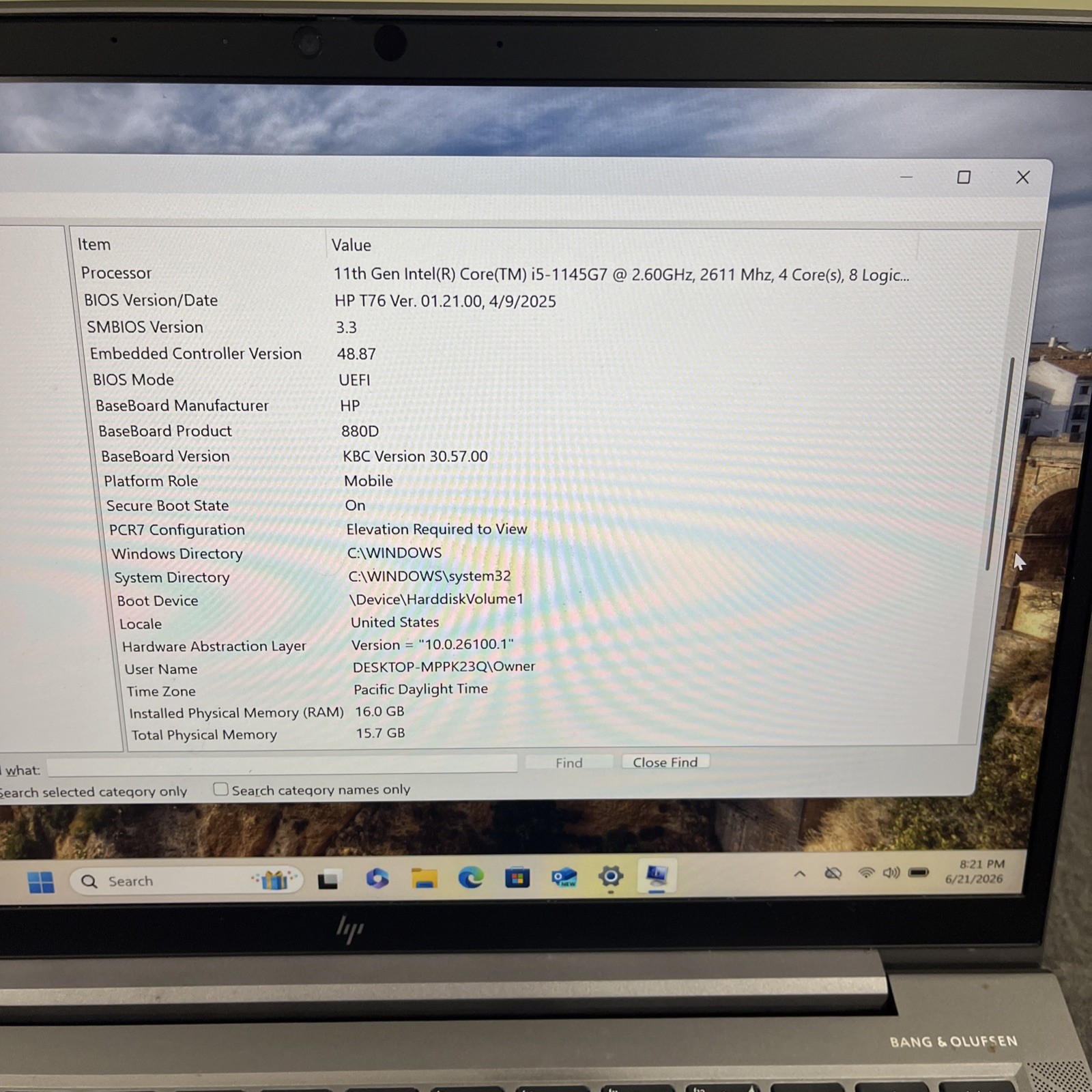 HP ZBook Firefly 14-inch G8 Core i5-1145G7 2.60GHz 256GB SSD 16GB RAM W11 Pro a