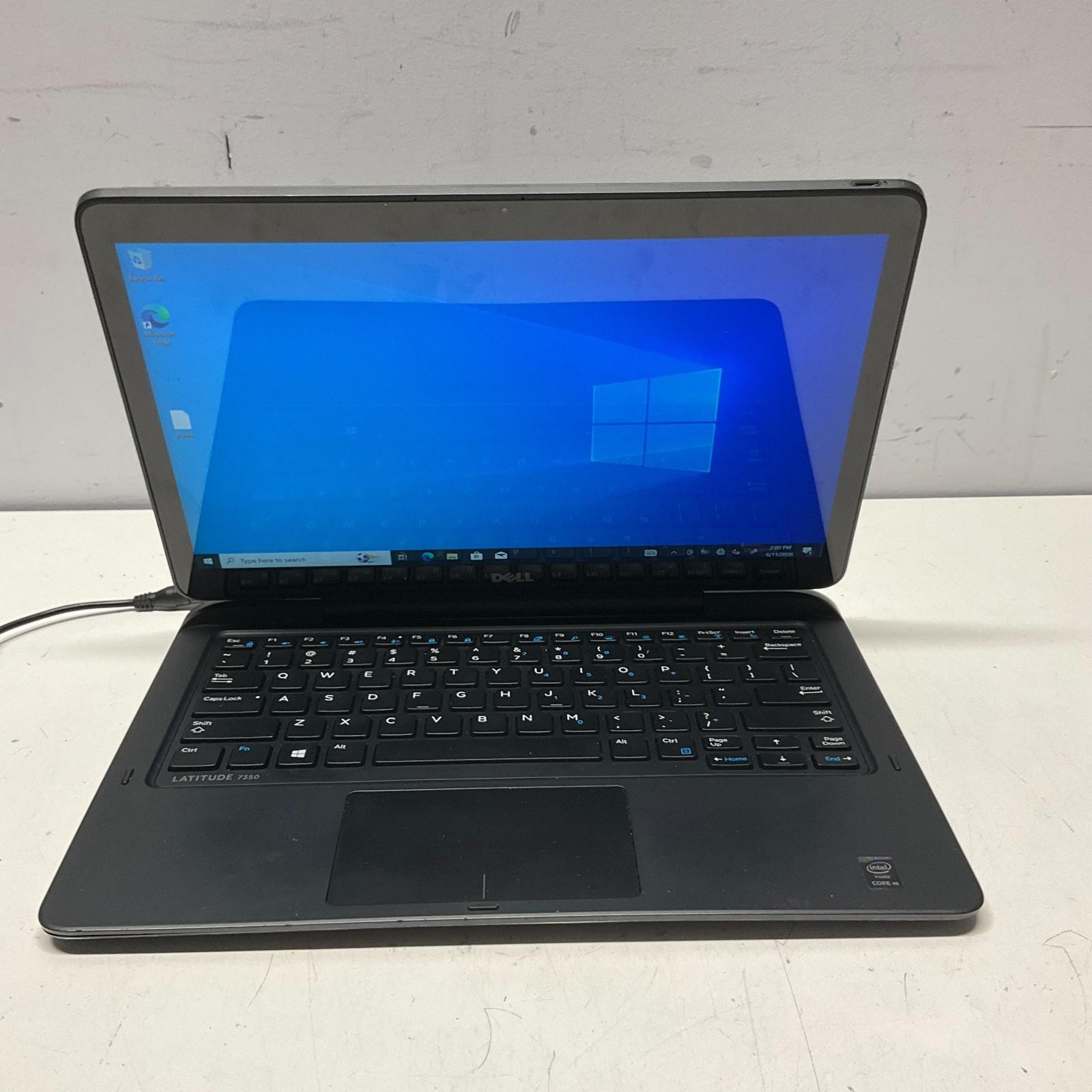 Dell Latitude 7350 TOUCH Core m-5Y71 @ 1.20GHz 8GB RAM 128GB SSD Win 10 BAD BATT