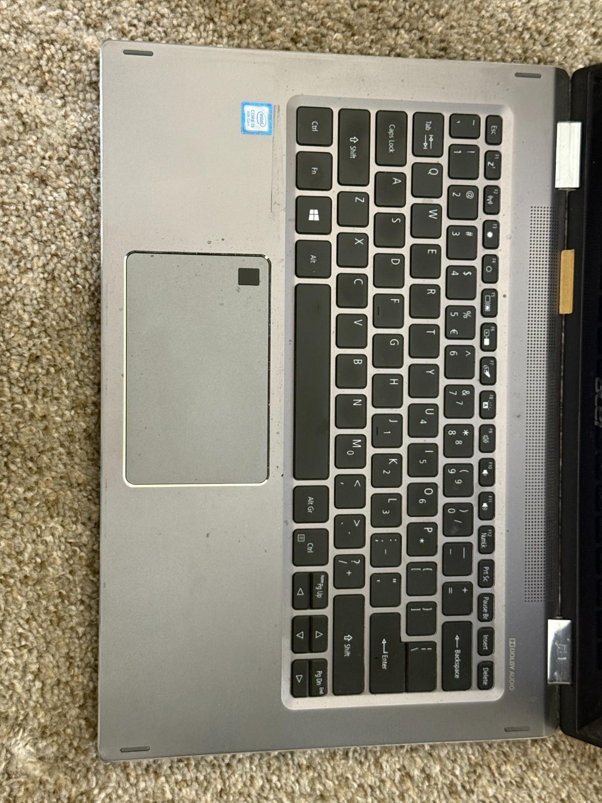 Acer Spin 5 i5-8250U 1.6GHz 13.3″ Touchscreen 8GB RAM 256GB SP513-52N