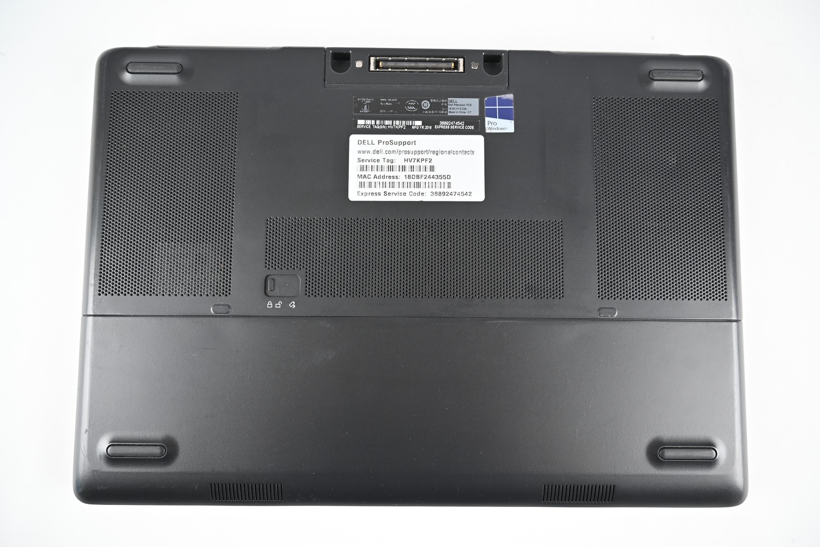 Dell Precision 7510 Touch – Quadro M2000M – Xeon E3-1545Mv5 – 16GB – 256GB M.2