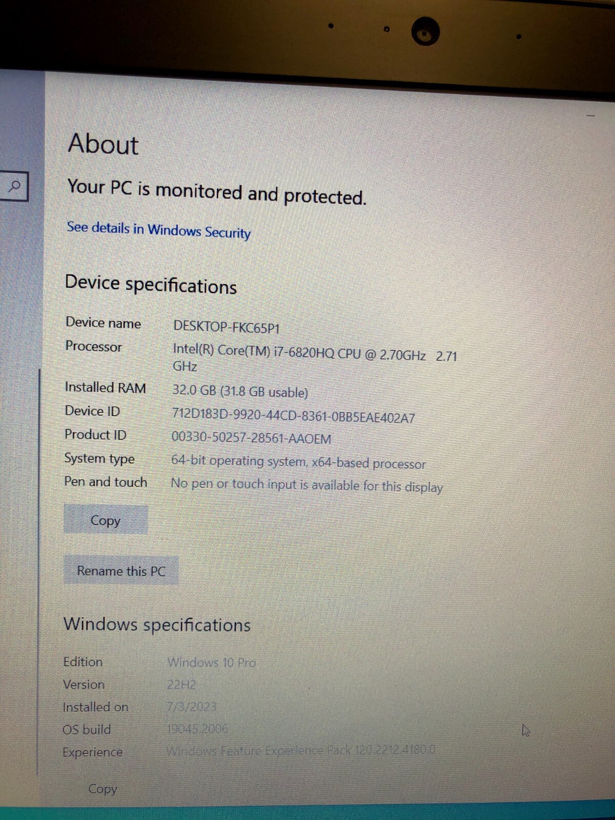 Z Book G3 by Hewlett Packard — Mobile Workstation LapTop 15″ screen