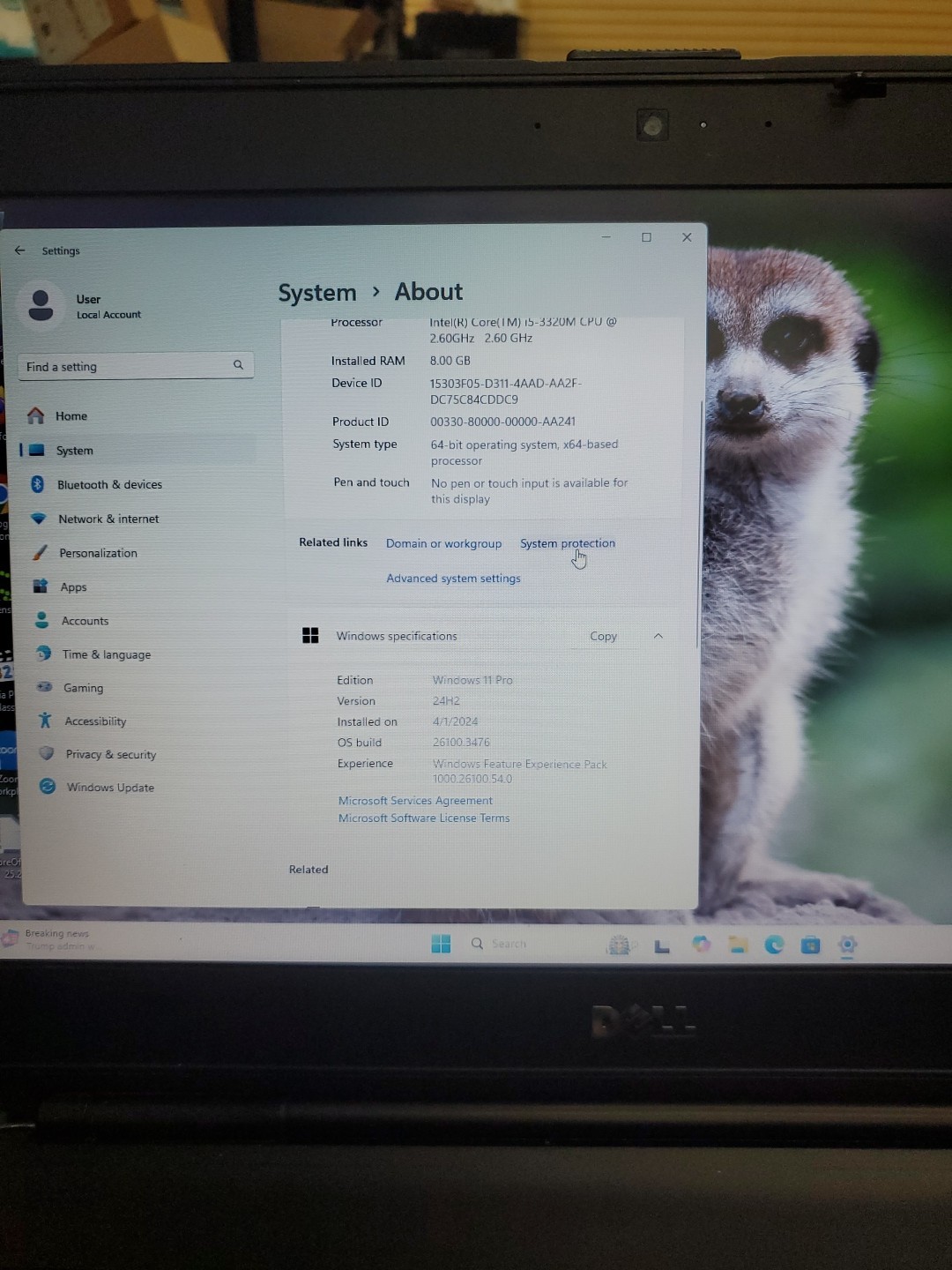 Dell Latitude E5430 14” (240gb SSD, Intel Core i5-3320M, 8GB RAM) W11P 110425-1