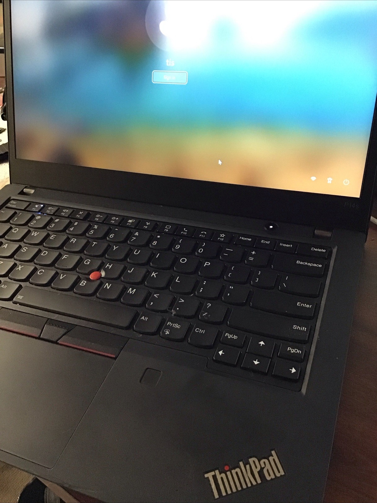 Lenovo ThinkPad P14s Gen1 14′ FHD i7-10510U 8 GB RAM 256GB SSD NVIDIA QUAD W11P
