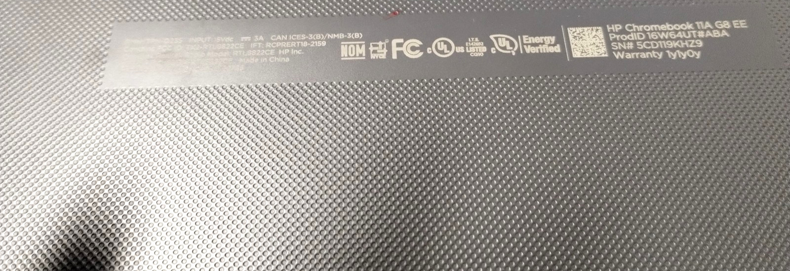 HP Chromebook 11A G8 EE 11.6″ Laptop Computer New No Box 32GB