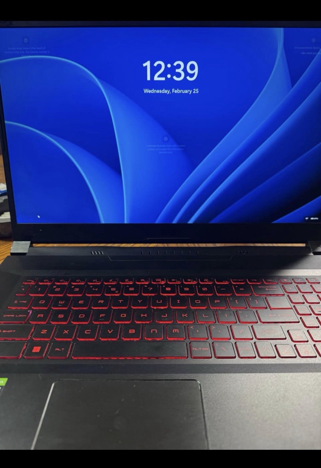 MSI Katana GF76 11UD Gaming Laptop Intel i7 RTX 16GB 512GB SSD 17.3″ Win11 Black